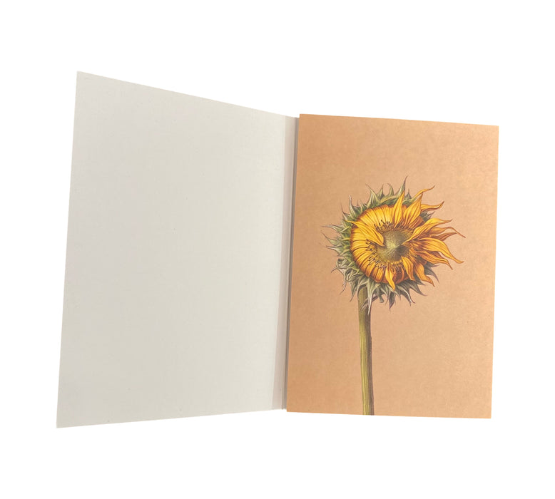 Grußkarte A6 - Sonnenblume