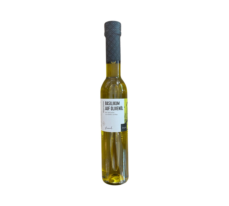 Basilikum Olivenöl 250 ml-Olivenölzubereitung