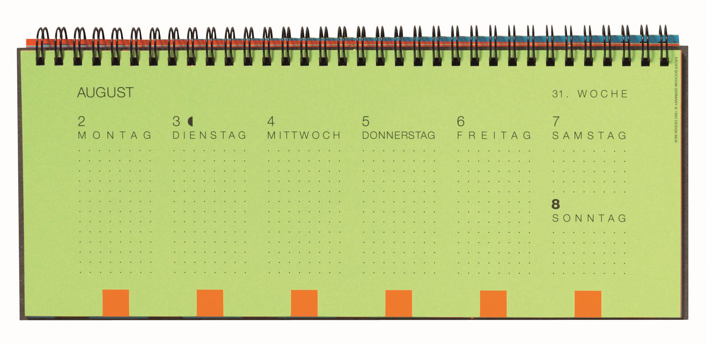 Tischkalender 2022 bunt