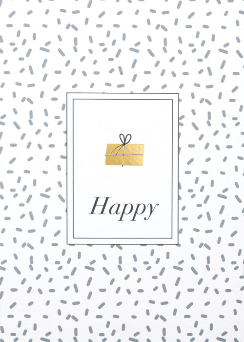 Leporellokarte " Happy Birthday "
