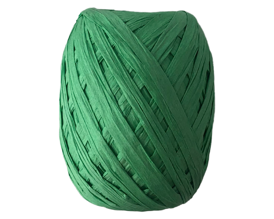 Papierband Raffia grasgrün