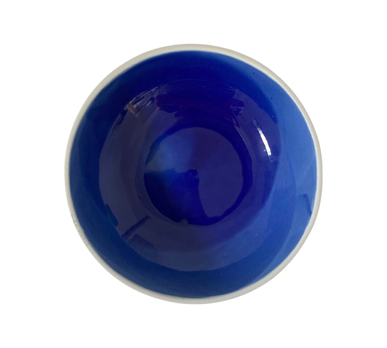 Schale, Keramik, blau