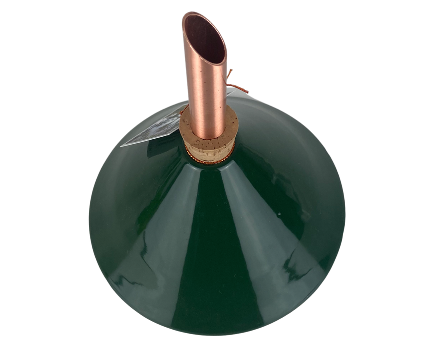 Vase "Consilium" dunkelgrün L