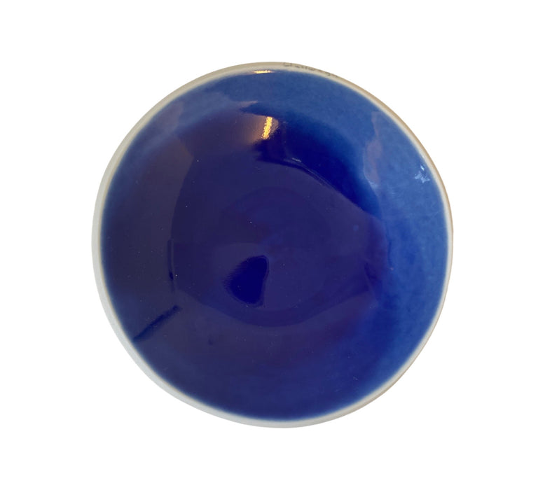 Teller, 12 cm, Keramik, blau