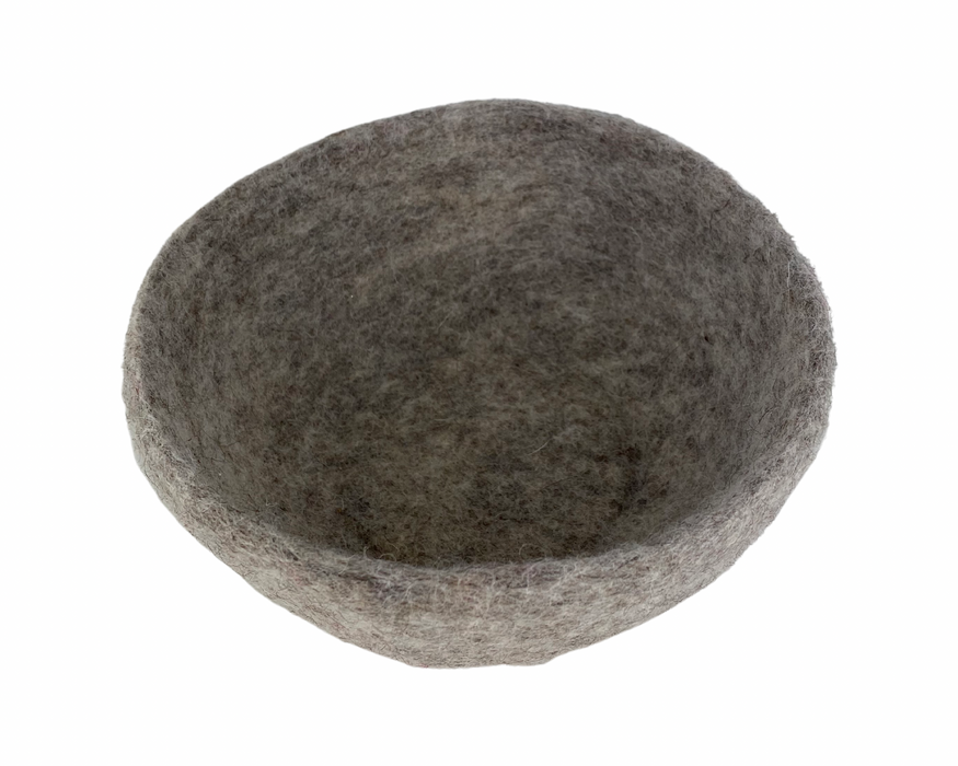 Filzkorb grau