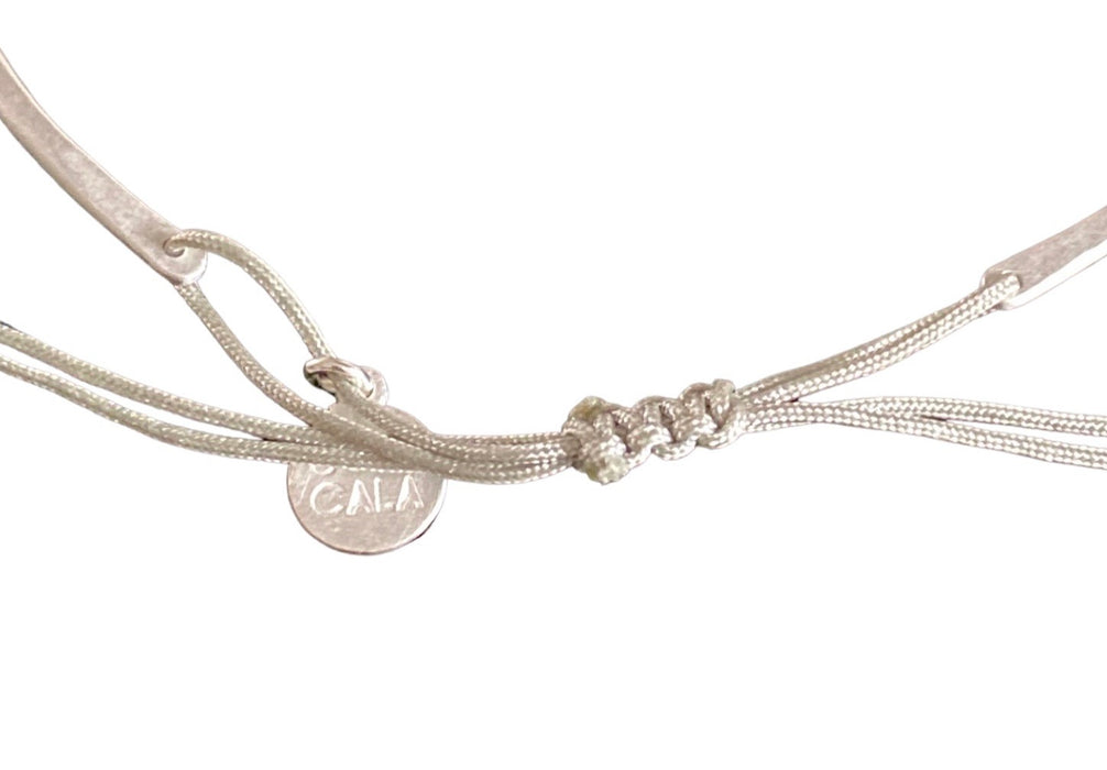 Kam Colour Armband (  sterling silver ),handmade
