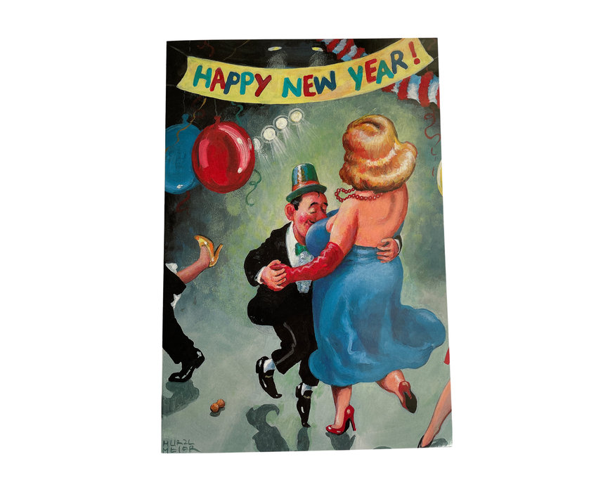 Anlasskarte Neujahr „Happy new Year“