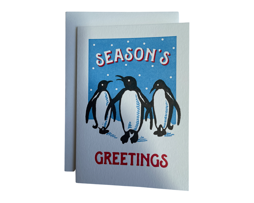 Weihnachtskarte „Season‘s Greeting“