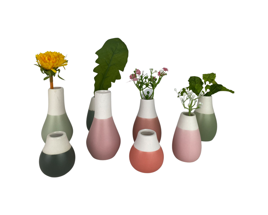 Mini Pastellvase grün