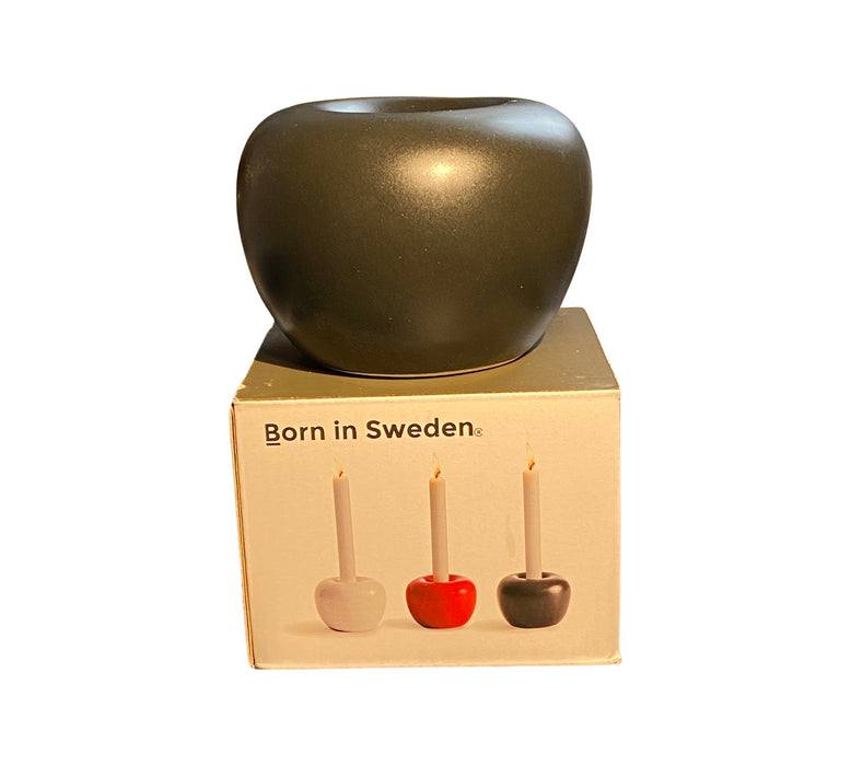 Kerzenhalter Apple M schwarz