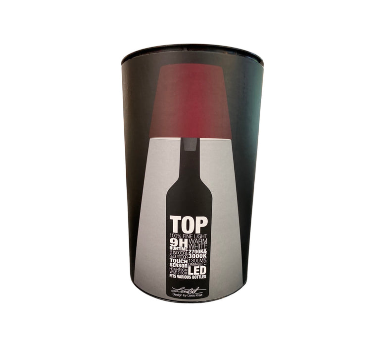 Sompex Akku-'Leuchte TOP bordeaux 1.0